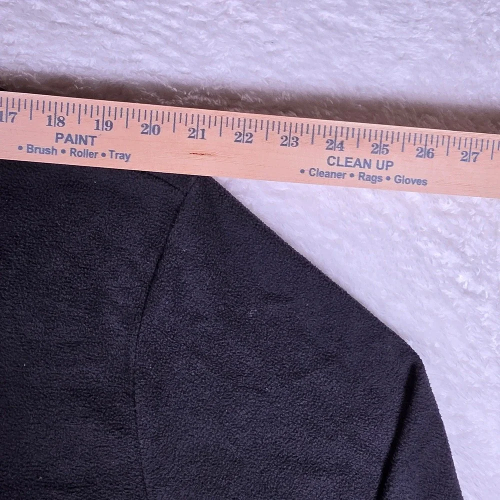 The North Face Anchor Full Zip Mens XXL Black L/S Circular Design NF0A87RH4H0
